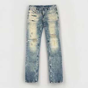Y2K Diesel Women’s Belthy Regular Slim Straight Jeans 30x32 Distressed Faded